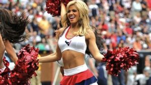 Texans cheerleader Caitlyn Web